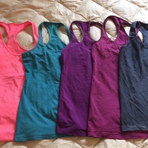 Lululemon - 5 Tank Top Bundle